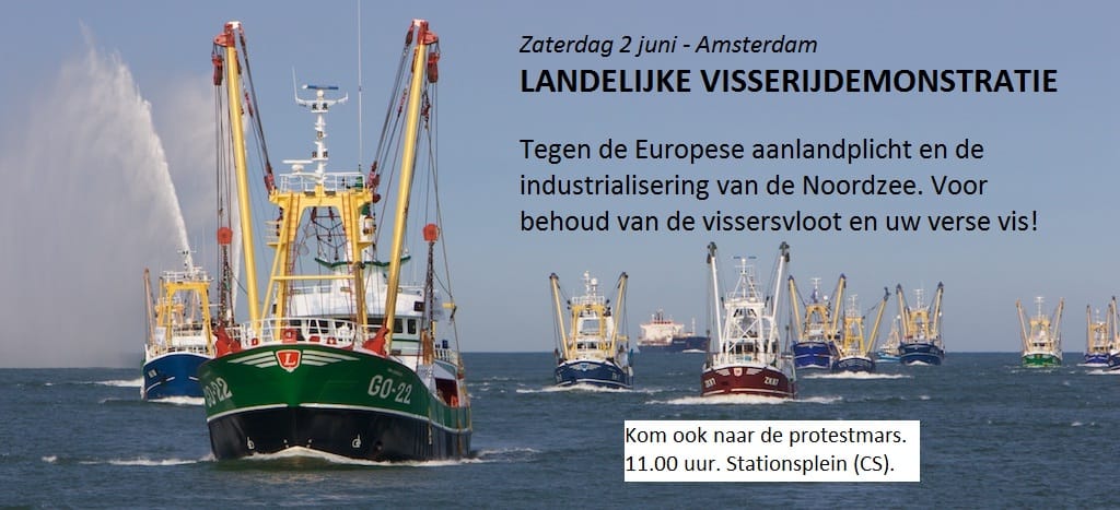 2018.5.29 aankondiging visserijdemonstratie
